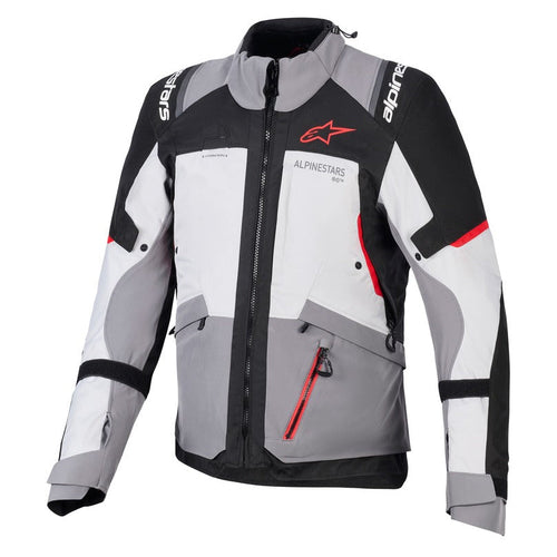 ALPINESTARS ANDES V4 DRYSTAR DARK GREY/ICE GREY/BLACK/BRIGHT RED JACKET