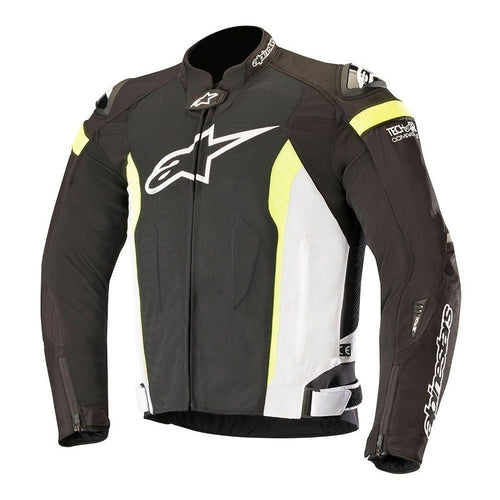 ALPINESTARS T MISSILE AIR TECH AIR JACKET - BLACK/FLURO YELLOW