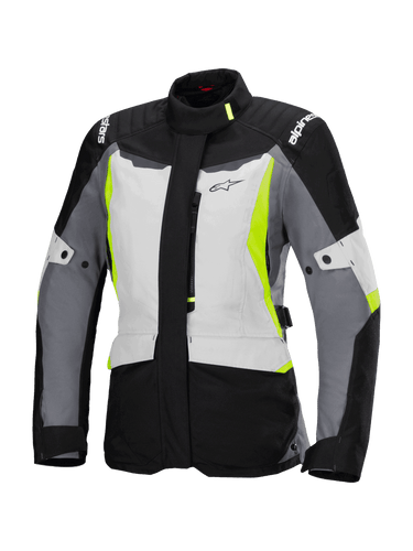 ALPINESTARS ST-1 WATERPROOF ICE GREY/BLACK/FLURO YELLOW JACKET