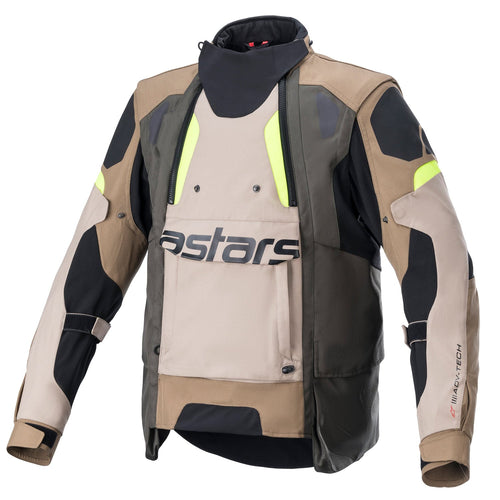 ALPINESTARS HALO DRYSTAR ADVENTURE JACKET - KHAKI/SAND