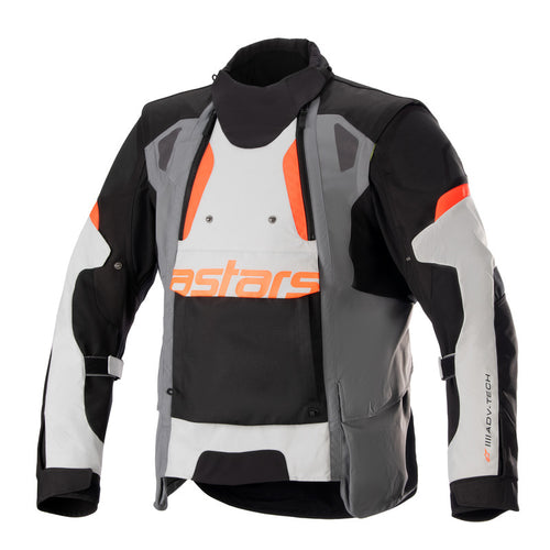 ALPINESTARS HALO DRYSTAR ADV JACKET DARK GREY/ICE GREY/BLACK