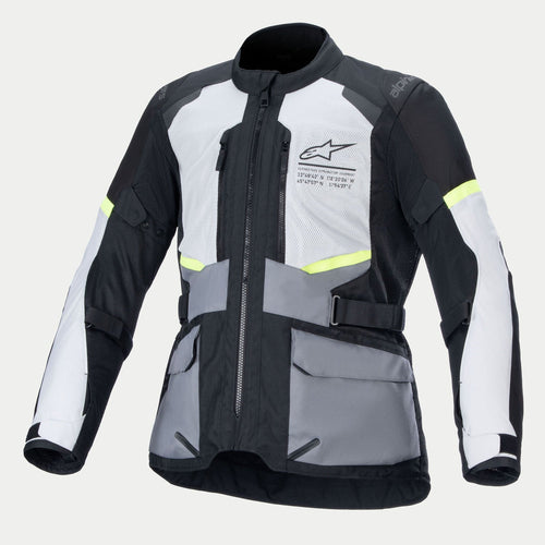 ALPINESTARS ANDES AIR DRYSTAR JACKET - GREY/DARK GREY/BLACK