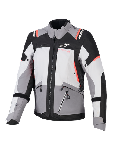 ALPINESTARS STELLA ANDES V4 DRYSTAR DARK GREY/ICE GREY/BLACK/FLURO CORAL WOMENS JACKET