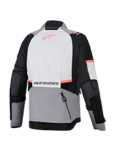 ALPINESTARS STELLA ANDES V4 DRYSTAR DARK GREY/ICE GREY/BLACK/FLURO CORAL WOMENS JACKET