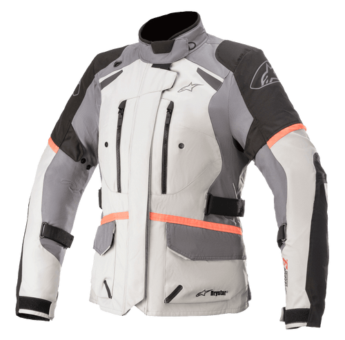 ALPINESTARS STELLA ANDES V3 WATERPROOF WOMEN'S MOTORCYCLE JACKET - GREY