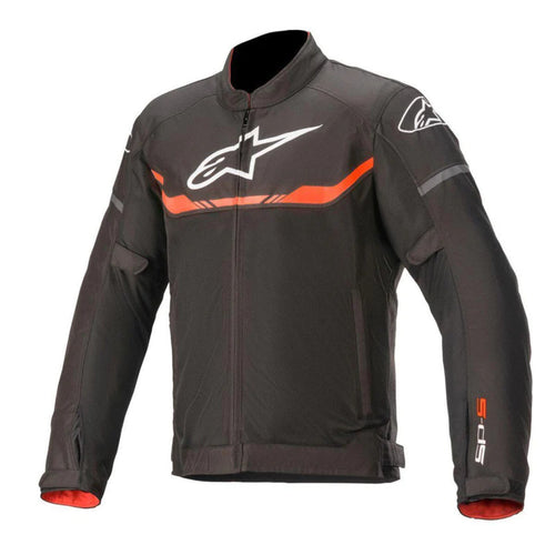 ALPINESTARS T SPS AIR JACKET -  BLACK/RED FLURO