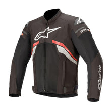 ALPINESTARS T-GP PLUS R V3 AIR JACKET - BLACK/RED/FLURO WHITE