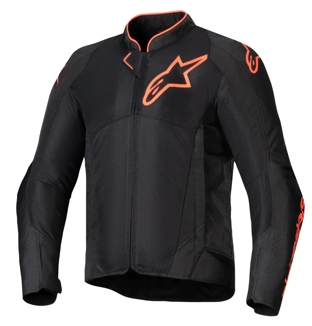 ALPINESTARS VIPER AIR V4 BLACK/FLURO RED JACKET