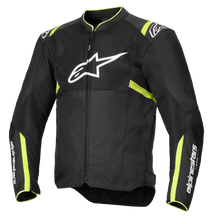 ALPINESTARS T-SPS AIR V2 BLACK/FLURO YELLOW JACKET