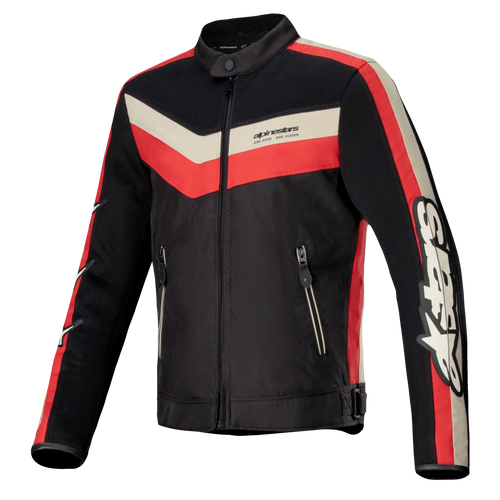 ALPINESTARS T-DYNO AIR BLACK/BRIGHT RED/ECRU JACKET