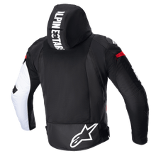 ALPINESTARS ZACA AIR JACKET - BLACK WHITE/RED FLURO