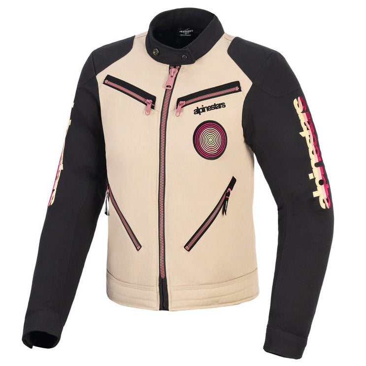ALPINESTARS STELLA GRACE ALUMINIUM/BLACK WOMENS JACKET