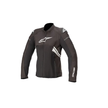 ALPINESTARS STELLA T-GP PLUS R V3 AIR MOTORCYCLE JACKET - BLACK/WHITE