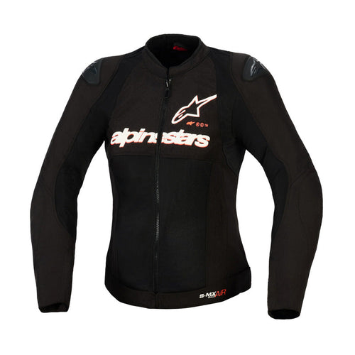 ALPINESTARS STELLA SMX AIR BLACK/WHITE/FLURO RED WOMENS JACKET