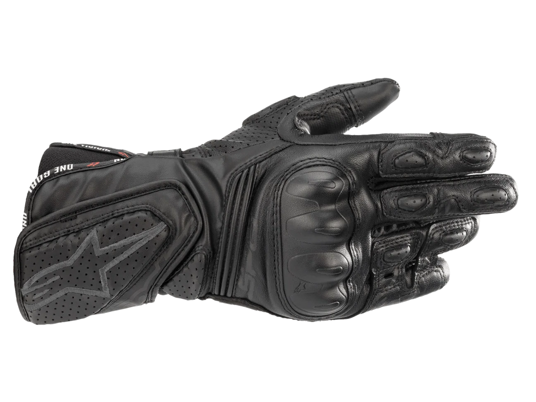 ALPINESTARS STELLA SP-8 V3 BLACK/BLACK WOMENS LEATHER GLOVES