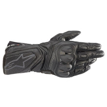 ALPINESTARS WOMEN'S SP8 V3 LEATHER MOTORCYCLE GLOVES - BLACK/BLACK