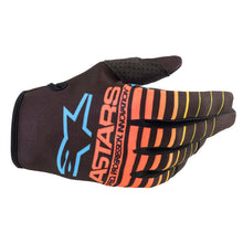 ALPINESTARS 2022 YOUTH RADAR GLOVES - BLACK/FLURO YELLOW/CORAL