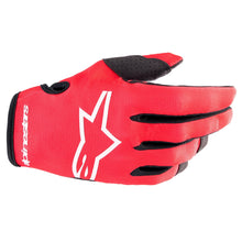 ALPINESTARS 2023 YOUTH RADAR GLOVES - MARS RED/WHITE