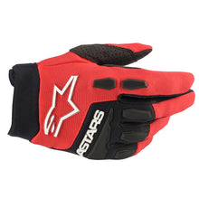 ALPINESTARS 2022 YOUTH FULL BORE GLOVES - BRIGHT RED/BLACK