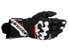 ALPINESTARS GP PLUS R V3 LEATHER BLACK/WHITE GLOVES