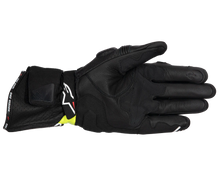 ALPINESTARS SP-3 BLACK/FLURO YELLOW/WHITE GLOVES