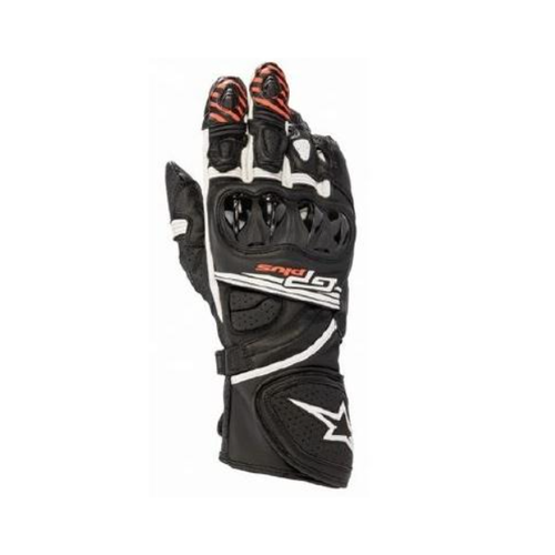 ALPINESTARS GP PLUS R2 LEATHER GLOVES - BLACK/WHITE