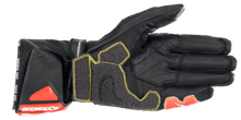 ALPINESTARS GP TECH V2 GLOVES - BLACK/WHITE/RED FLURO