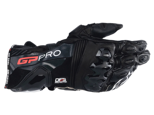 ALPINESTARS GP PRO R4 BLACK GLOVES