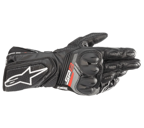 ALPINESTARS SP-8 V3 LEATHER BLACK GLOVES