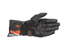 ALPINESTARS SP-8 V3 LEATHER BLACK/FLURO RED GLOVES