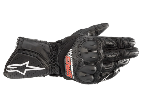 ALPINESTARS SP-8 V3 AIR LEATHER BLACK GLOVES