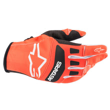 ALPINESTARS 2022 TECHSTAR GLOVES - ORANGE BLACK