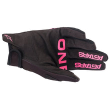 ALPINESTARS 2022 RADAR GLOVES - BLACK GREEN/FLURO PINK