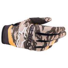 ALPINESTARS 2022 RADAR GLOVES - MILITARY SAND/CAMO/TANGERINE