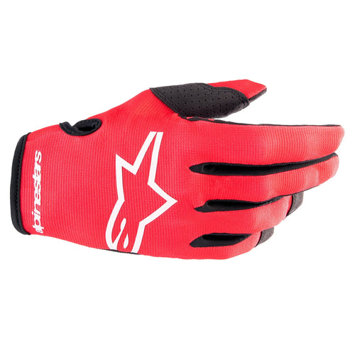 ALPINESTARS 2023 RADAR GLOVES - MARS RED WHITE