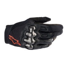 ALPINESTARS 2023-2024 MEGAWATT GLOVES - BLACK RED FLURO