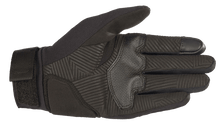 ALPINESTARS REEF MOTORCYCLE GLOVES - BLACK REFLECTIVE