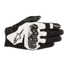 ALPINESTARS SMX-1 AIR V2 BLACK/WHITE GLOVES