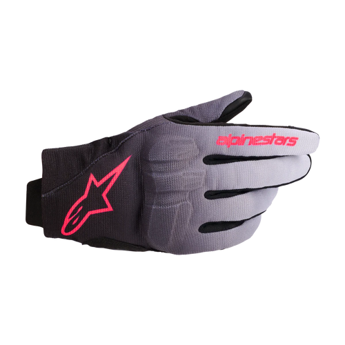 ALPINESTARS REEF V2 GREY/BLACK/FLURO PINK WOMENS GLOVES