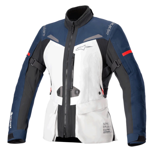 ALPINESTARS STELLA ST-7 2L GORE-TEX ICE GREY/DARK BLUE/BLACK WOMENS JACKET