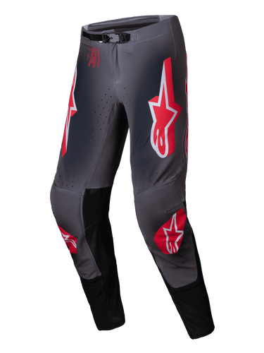 ALPINESTARS 2025 SUPERTECH LIPAN PANTS - SMOKE BRIGHT RED