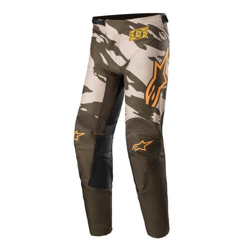 ALPINESTARS 2022 RACER TACTICAL PANTS - MILITARY SAND/CAMO/TANGERINE