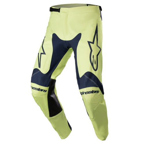 ALPINESTARS 2023 RACER HOEN PANTS - NIGHT NAVY FLUORITE GREEN