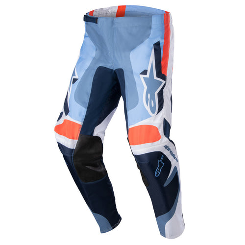 ALPINESTARS 2023 FLUID AGENT PANTS - NIGHT NAVY HOT ORANGE