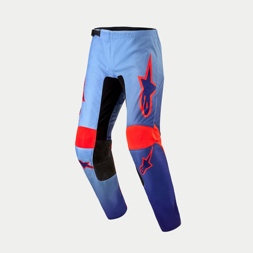 ALPINESTARS 2024 FLUID LUCENT PANTS - BLUE RAM HOT ORANGE