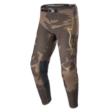 ALPINESTARS SUPERTECH SQUAD 23 LIMITED EDITION PANTS - DARK BROWN/KANGAROO GOLD