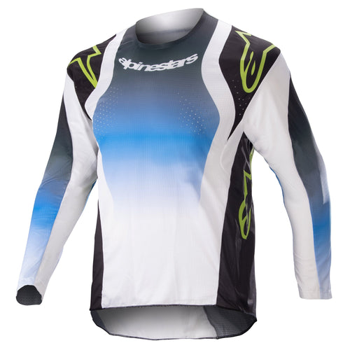 ALPINESTARS 2023 KIDS RACER PUSH JERSEY - NIGHTLIFE UCLA BLUE WHITE