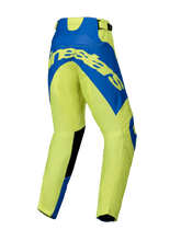 ALPINESTARS 2025 YOUTH RACER VEIL PANTS - FLURO YELLOW BLUE