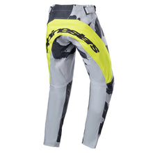 ALPINESTARS 2023 YOUTH RACER TACTICAL PANTS - CAST GRAY CAMO YELLOW FLURO