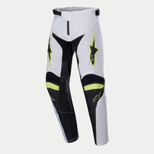 ALPINESTARS 2024 YOUTH RACER LUCENT PANTS - WHITE NEON RED FLURO YELLOW